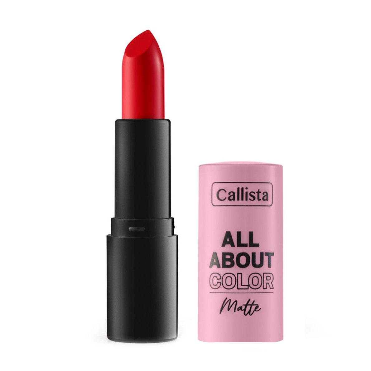 Матова помада для губ Callista All About Color Matte Lipstick 506 Hot Girl Summer, 4 г